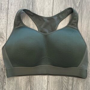 Gymshark Women’s Padded Racer Back High Support Sports Bra Green Workout Gym